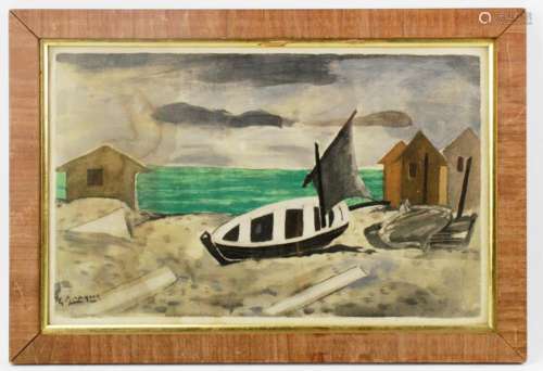 Georges Braque, Beach Scene, Print