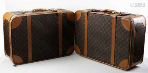 Two 1980s Louis Vuitton Suitcases, for Saks