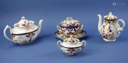 English Royal Crown Derby China, Tureen and Tray