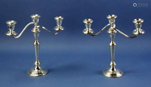 Pair of Sterling Candlesticks by Gorham