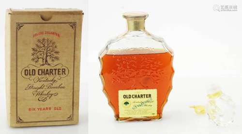 Old Charter Kentucky Straight Bourbon with Decanter