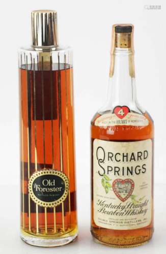 Orchard Springs and Old Forester 1955 Bourbon