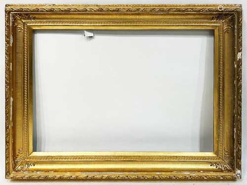 19thC American Gilt Gesso Frame