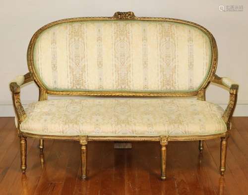 Louis XVI Style Settee