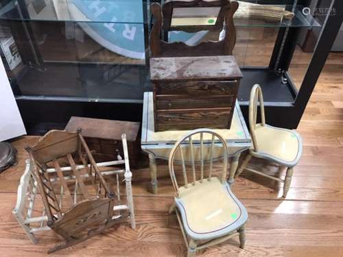 Group of Doll Furniture