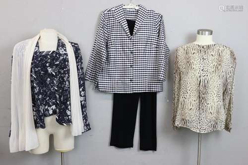 Weill Camisole Jacket, Scarf, Shirt, Pant Suit