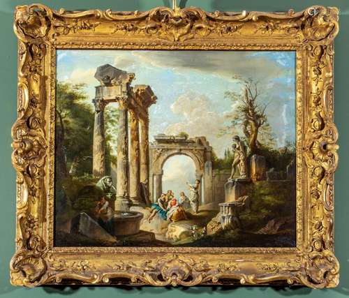 Attributed to Giovanni Paolo Panini Italian (1691-1765), Cap...