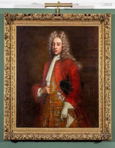 Artist Unknown, English school,18th centuryPortrait of a gen...