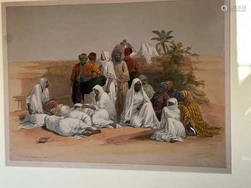 DAVID ROBERTS RA (SCOTTISH 1796 –1864) In the slave market C...