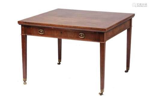 A documented George III mahogany 'Universal Table' t...