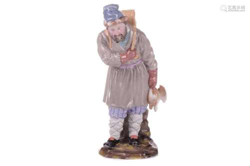 A Russian Imperial Porcelain (St Petersburg) figure, 'Th...