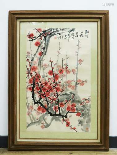 Guan shanyue; Chinese Ink & Color Flower Painting