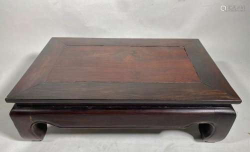 Small Chinese Hard Wood Kang Table