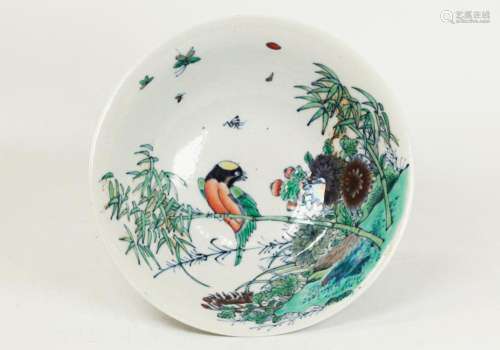 Fine Chinese 19th C Doucai Porcelain Bowl