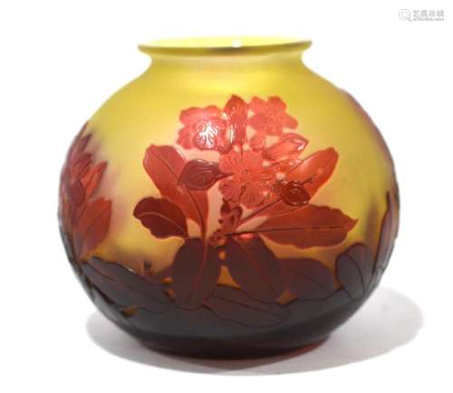 Galle Red Flowers Vase