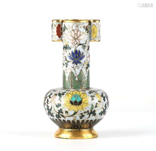 Chinese Cloisonne Vase