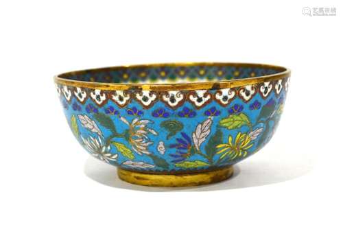 Chinese Cloisonne Bowl