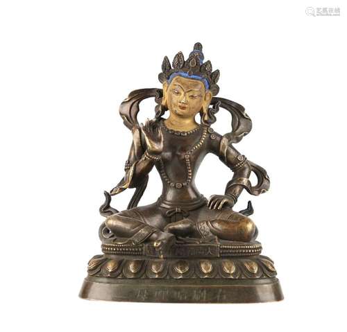 Chinese Bronze Buddha Figure