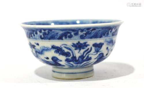 Chinese Blue & White Cup