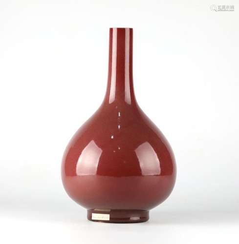 Chinese Red Glazed Vase