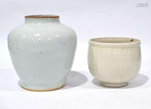 Two Chinese Celadon Vases