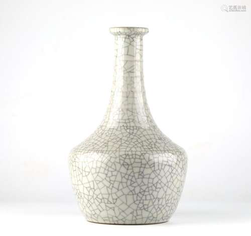 Chinese Celadon Crackle Vase