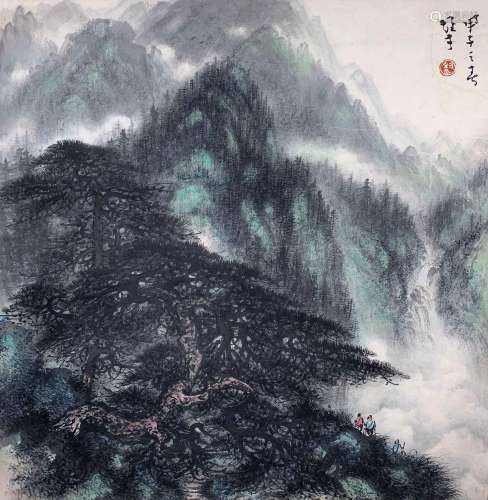 Li Xiongcai's landscape painting