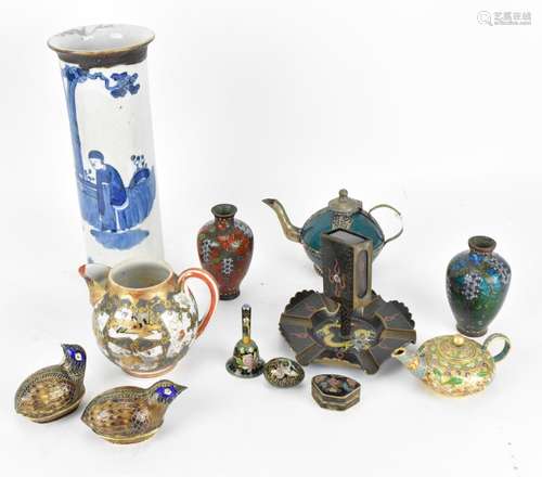 A small collection of Oriental works, comprising a Chinese c...