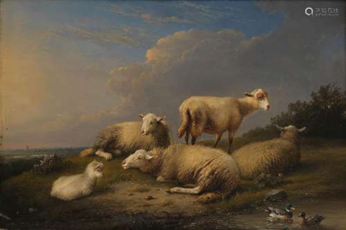 Frans van Severdonck (1809-1889)<br />
Troupeau de mou