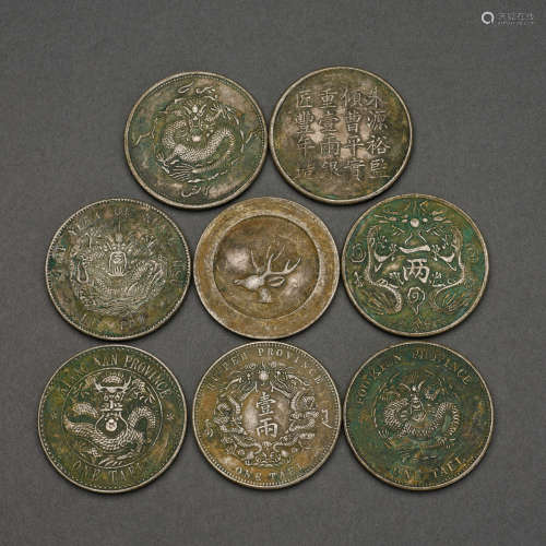 中国古代银币