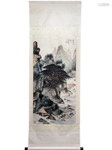 黎雄才 山水