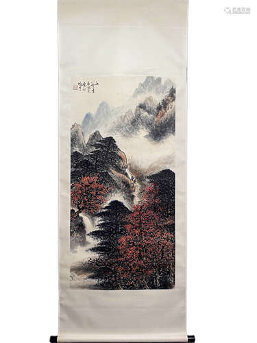 黎雄才 山水