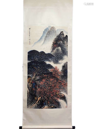 黎雄才 山水