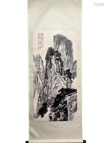 石魯 山水