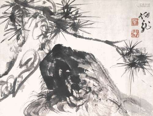 黑伯龙 1915-1989 松石图