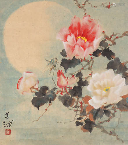 杨善深 1913-2004 花好月圆