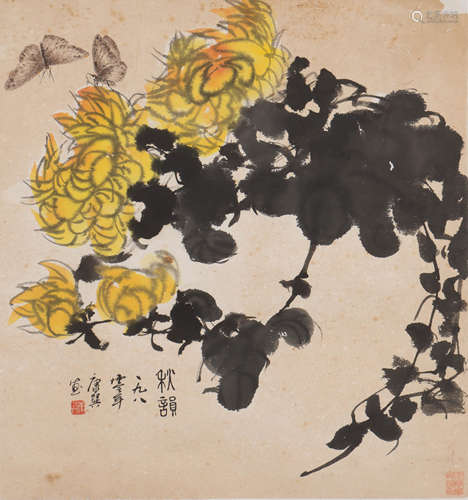 康师尧 1921-1985 秋韵