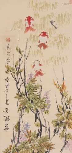 虚谷 1823-1896 紫绶金章
