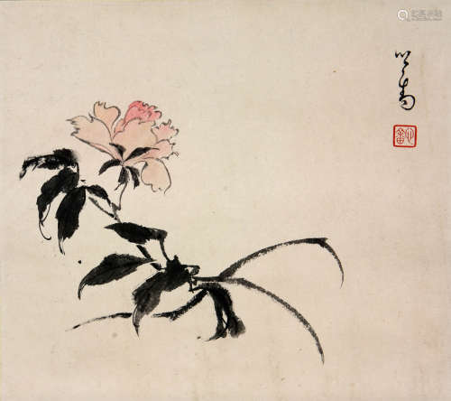 溥儒 1896-1963 花卉