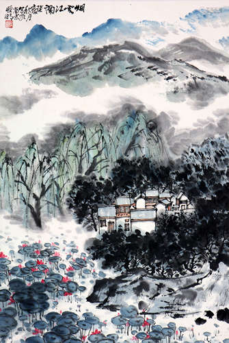 亚明 1924-2002 烟云江南