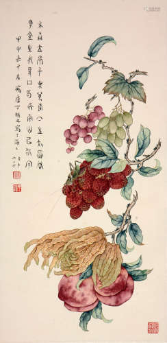 丁辅之 1879-1949 果蔬图