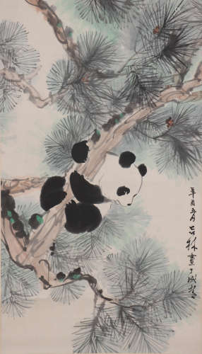 吕林 1920-1994 熊猫