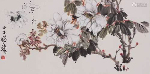 黄独峰 1913-1998 花卉