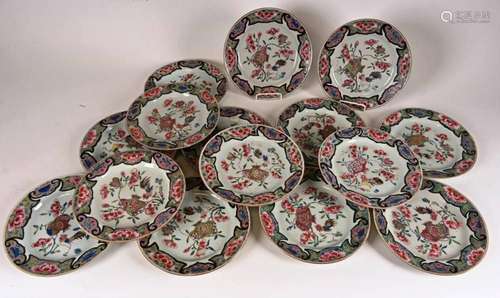 ( 15 ) assiettes en porcelaine de Chine