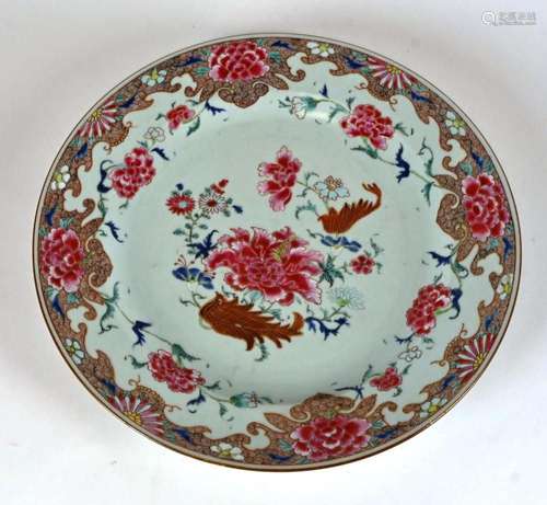 Plat en porcelaine de Chine