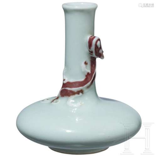 A small dragon vase with four-character Qianlong mark, proba...