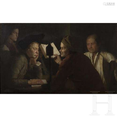 "The Reading Group", English, mid-18th century