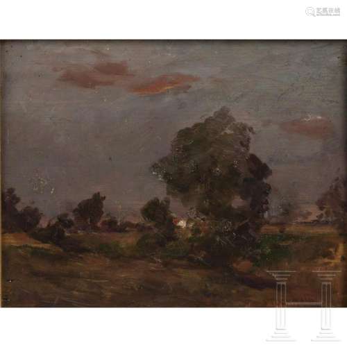 Hermann Stockmann - Moor Landscape, Dachau, 1st half of the ...