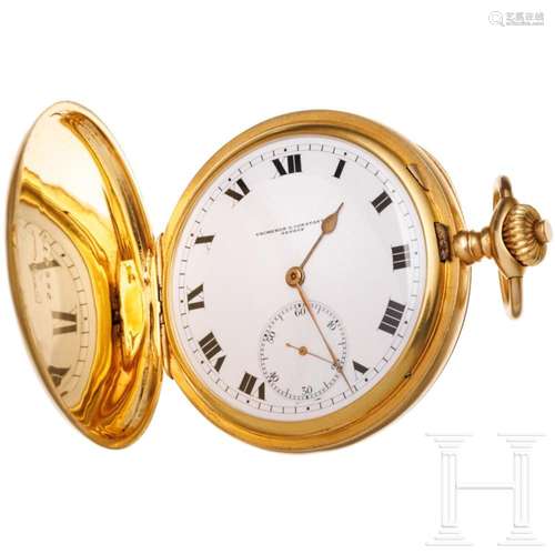 A gold Savonnette made by Vacheron & Constantine of Gene...