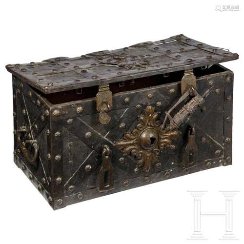 A German Baroque armada chest, circa 1700